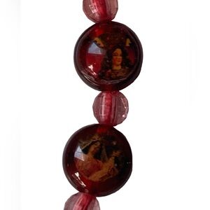 Religious Images Inside the Beads Faithful Bracelet Unisex Bracelet Jesus Mary